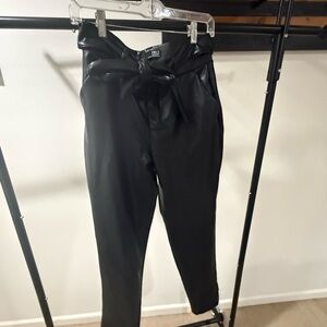 Black Straight Leg Pants